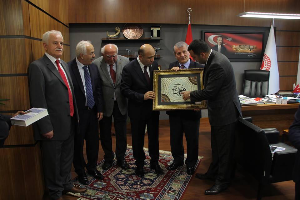 Say�n Bakan'� Ziyaret