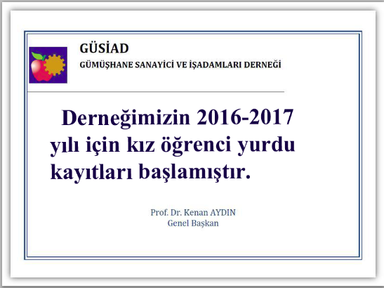 YURT �LE �LG�L� DUYURU